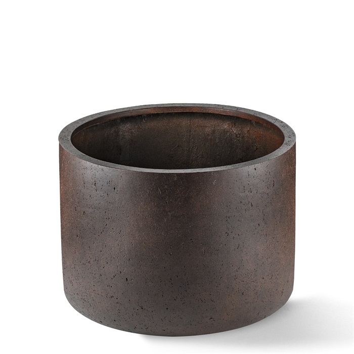 Venkovní květináče - D-lite Cylinder Rusty Iron 48x32cm