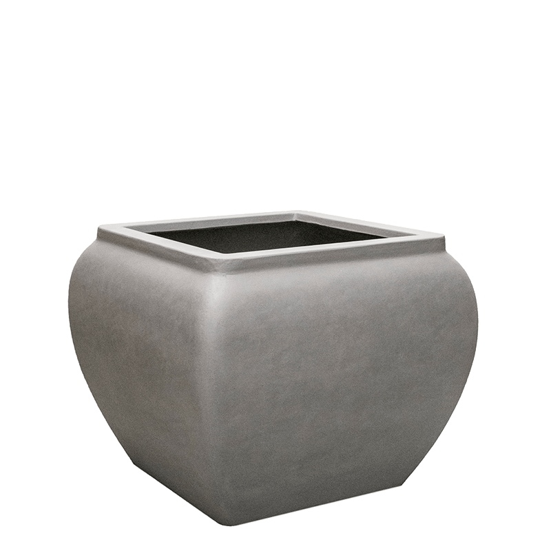 Venkovní květináče - Alegria Water Jar Square Grey 100x100x75cm