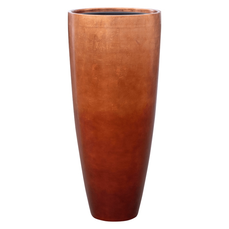 Luxusní květináče - Metallic partner copper 40x90cm