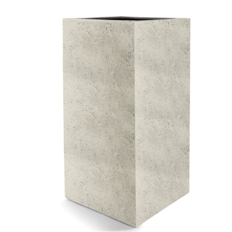 Venkovní květináče - D-lite kvádr M Concrete 35x35x70cm