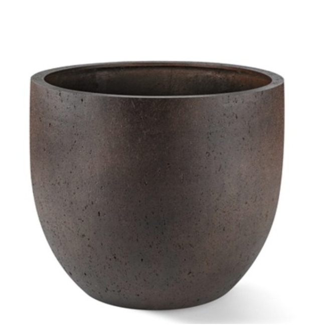 Venkovní květináče - D-lite New Classic XXL Rusty Iron Concrete 80x66cm