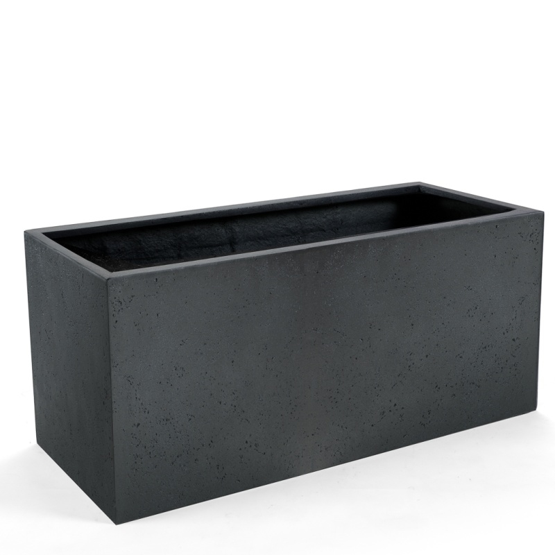 Venkovní květináče - D-lite truhlík L Antracit 100x45x45cm