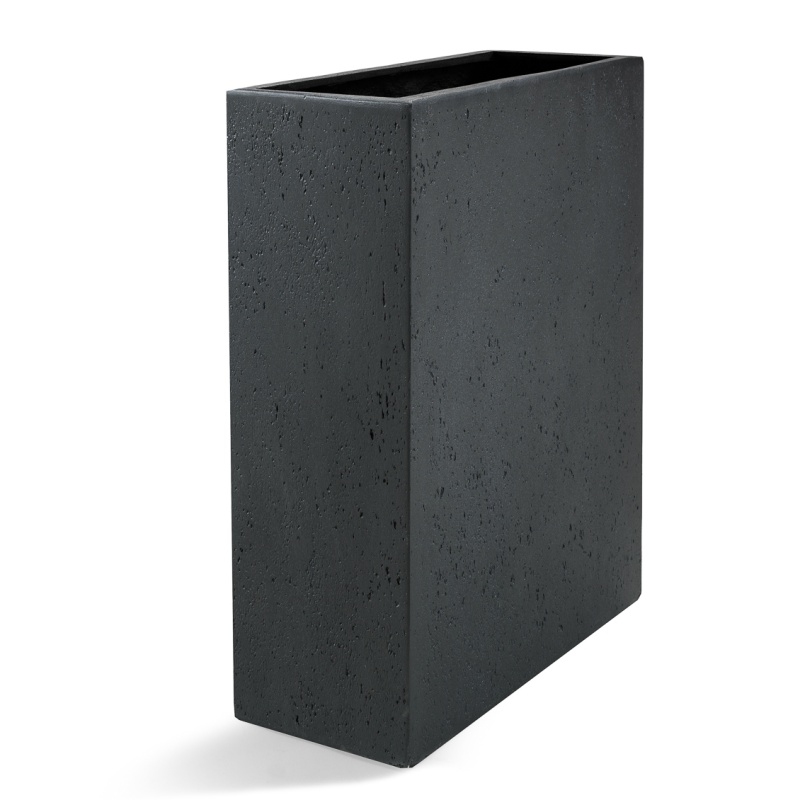 Venkovní květináče - D-lite vysoký truhlík XL Antracit 88x36x100cm