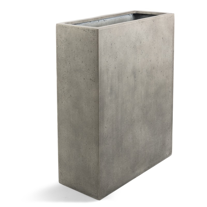 Venkovní květináče - D-lite vysoký truhlík M Natural Concrete 60x24x74cm