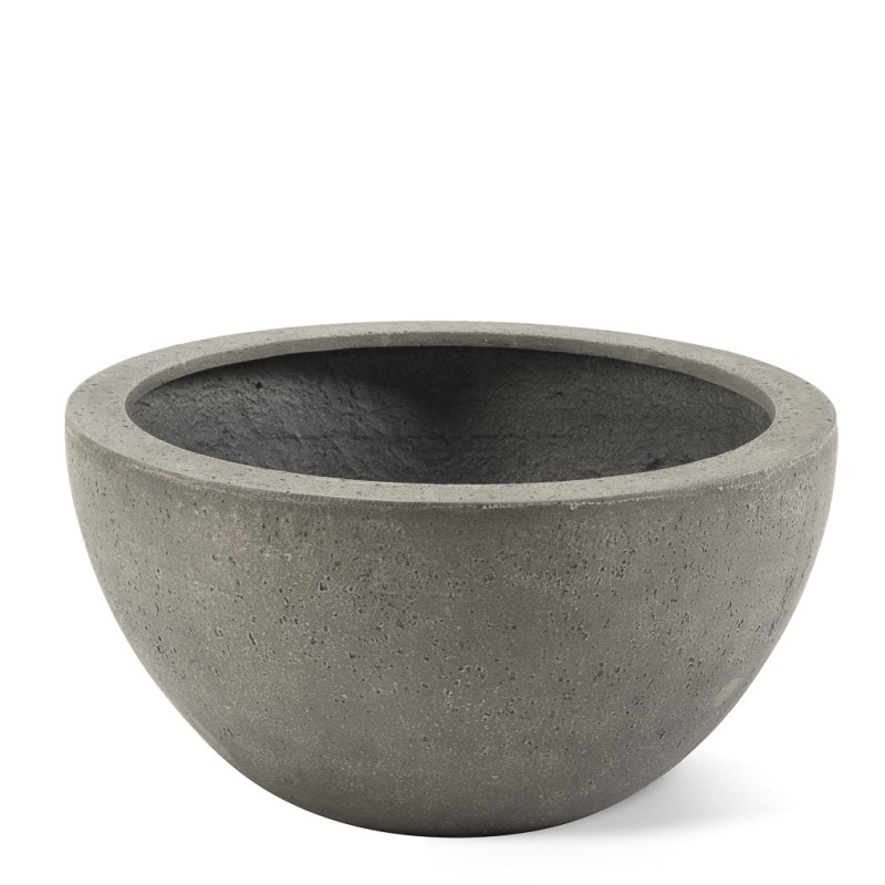 Venkovní květináče - D-lite mísa S Natural Concrete 33x16cm