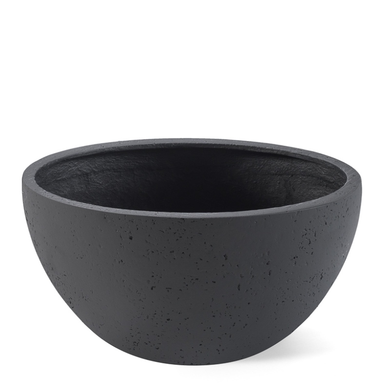 Venkovní květináče - D-lite mísa S Antracit 33x16cm