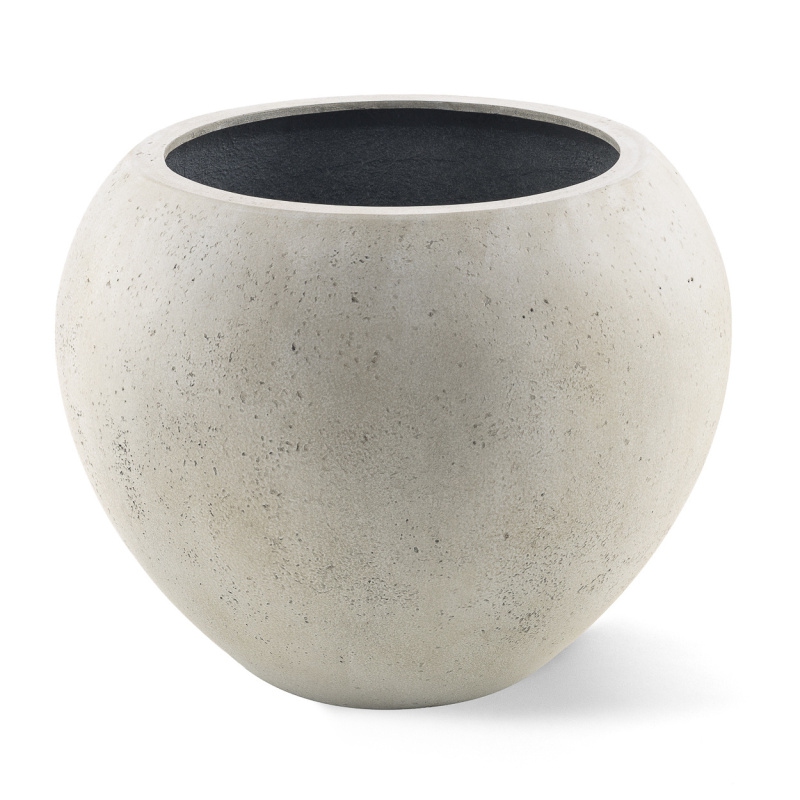 Venkovní květináče - D-lite vajíčko Concrete 40x32cm