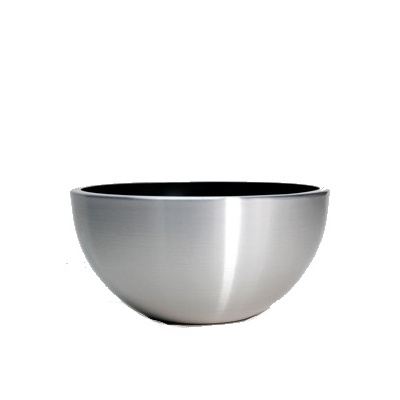 Kovové květináče - Aluminium Bowl Brushed 29x12cm
