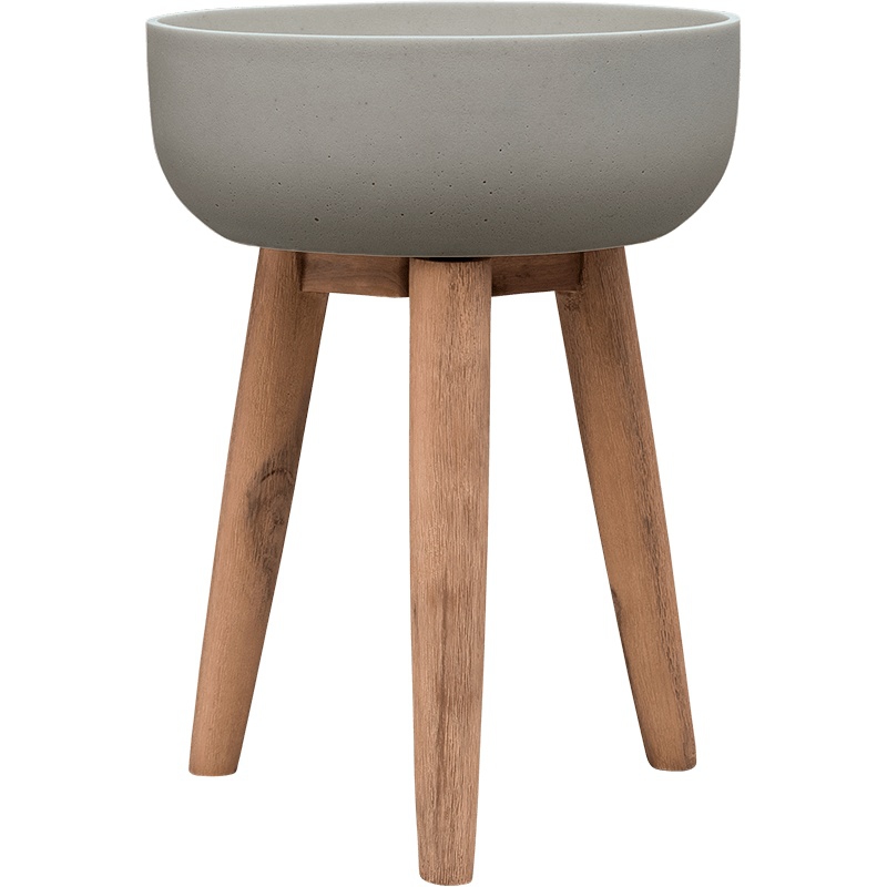 Luxusní květináče - Retro květináč Argon Grey 36x48cm