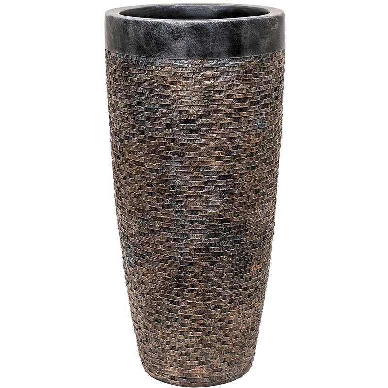 Luxusní květináče - Lite Universe Layer Partner Bronze 33x70cm