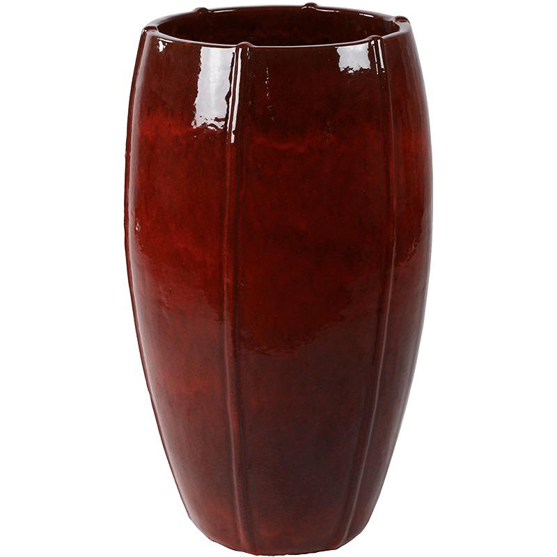 Keramické květináče - Moda Vase Red 43x74cm