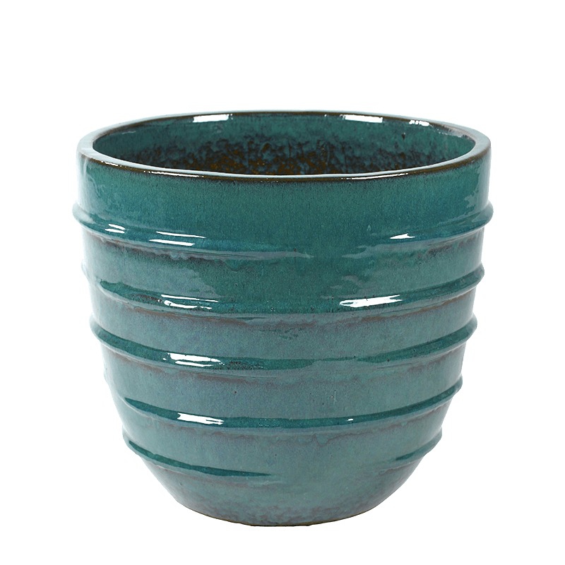 Keramické květináče - Tyrkys Couple beauty 56x50cm