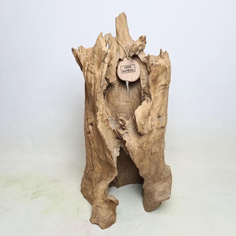 Dekorace - Teaková dekorativní skulptura CD 56cm