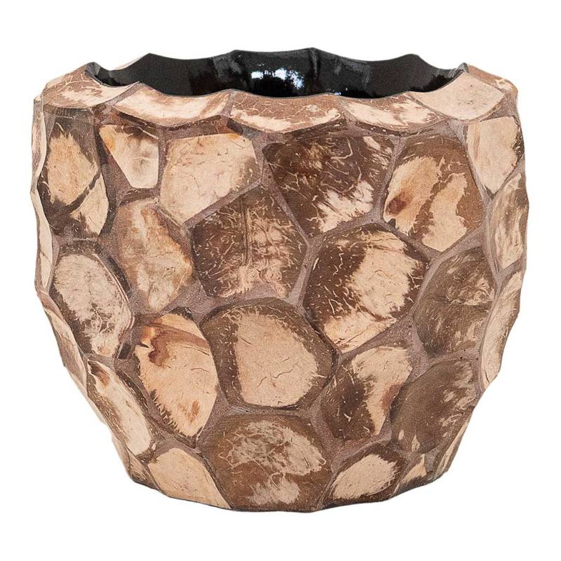 Výprodej květináčů - Facets Into Coco Couple 17x15cm