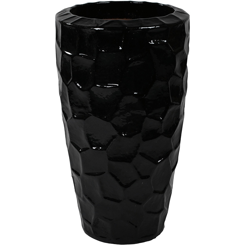 Keramické květináče - Black Partner Relief 43x75cm