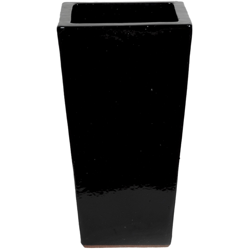 Keramické květináče - Black Kubis 33x33x60cm