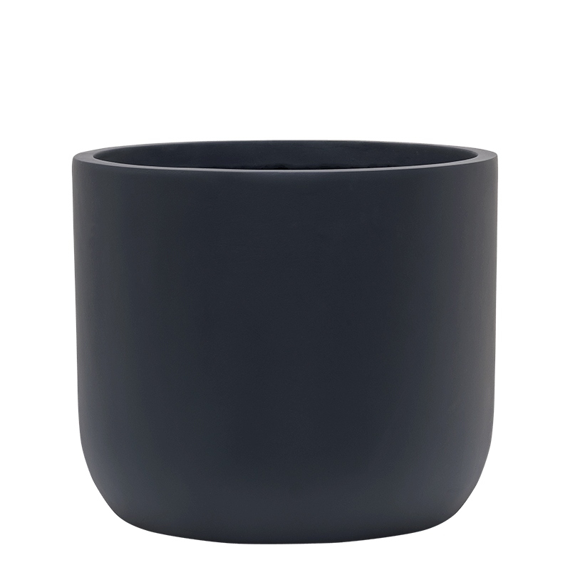 Ostatní květináče - Ease antracit matný 44x35cm