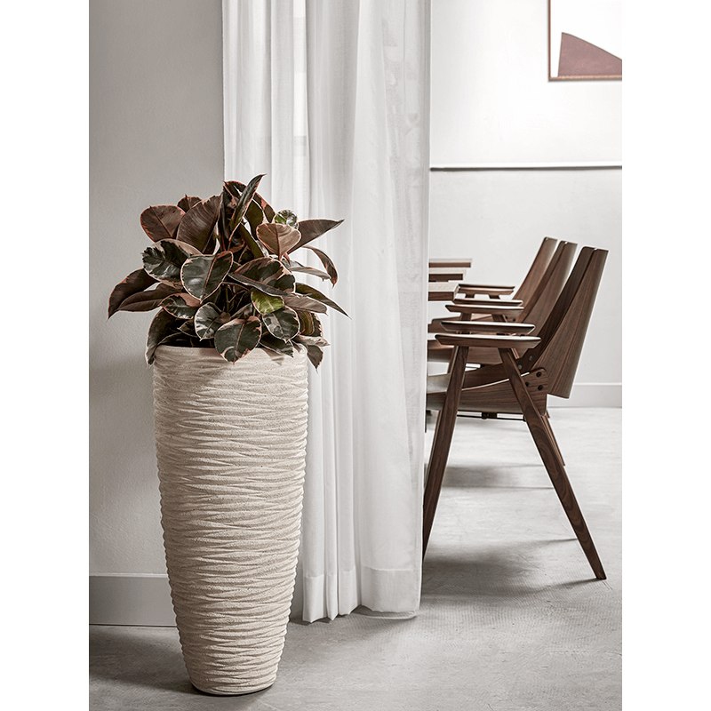 Luxusní květináče - Polystone Natural Seaside Partner Premium 30x70cm