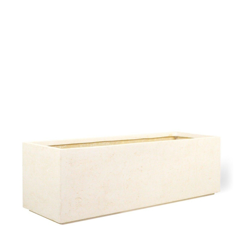 Venkovní květináče - Divide truhlík Creme 100x35x30cm