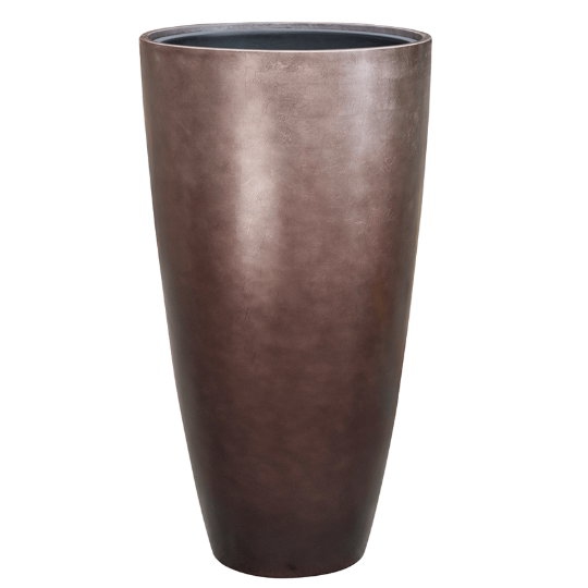Luxusní květináče - Metallic partner coffee 49x90cm
