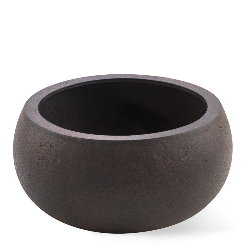 Venkovní květináče - D-lite mísa balon Iron concrete 26x13cm