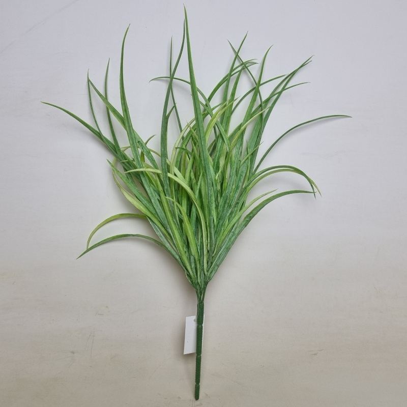 Umělé květiny - Umělá tráva světlá 46cm