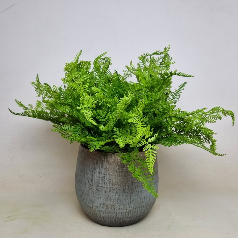 Umělé květiny - Umělé kapradí zelené 40cm