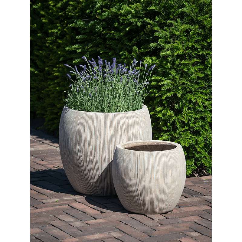 Venkovní květináče - Twist klasik camel 42x39cm