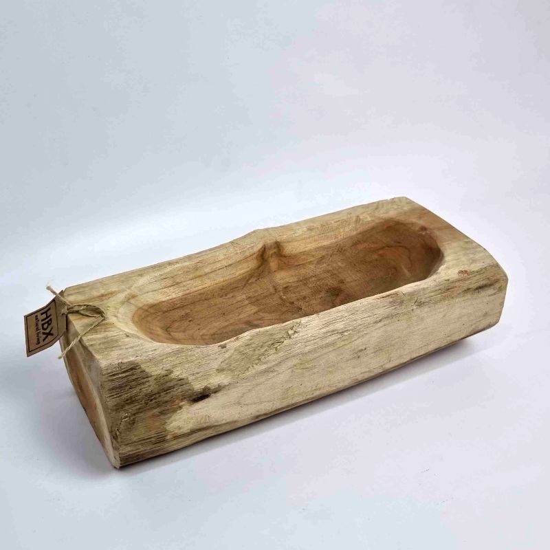 Dekorace - Dekorativní Teak truhlík 38x17x12cm