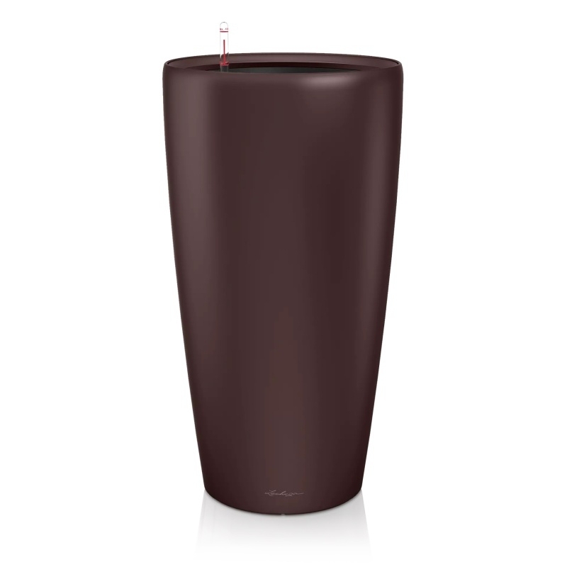 Lechuza květináče - Lechuza Rondo 40 Espresso komplet