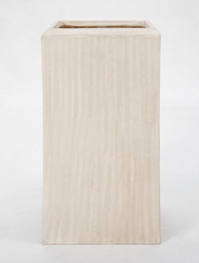 Luxusní květináče - Polystone Natural Square 42x42x120cm