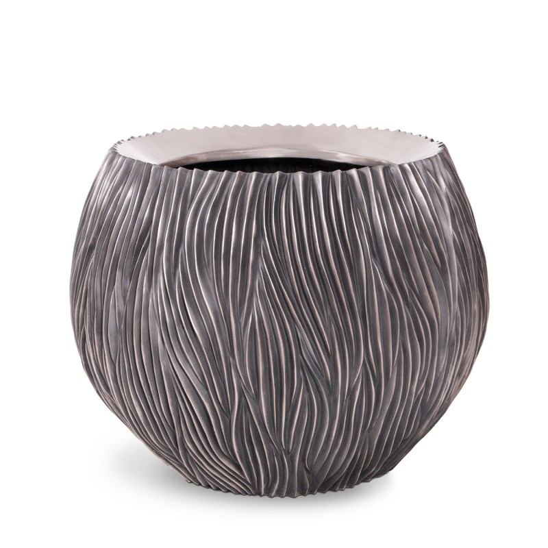 Luxusní květináče - River Bowl Antik Bronze 80x60cm