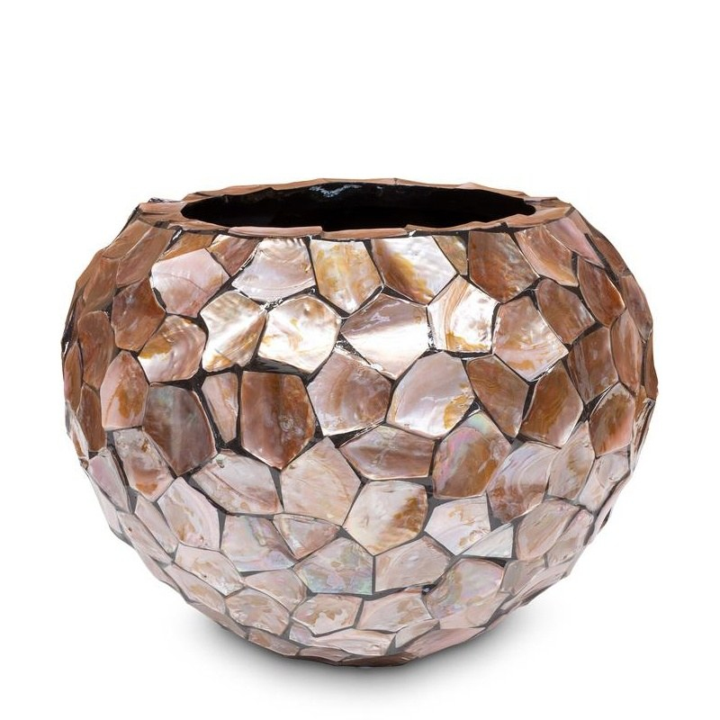 Luxusní květináče - Shell Brown 52x37cm
