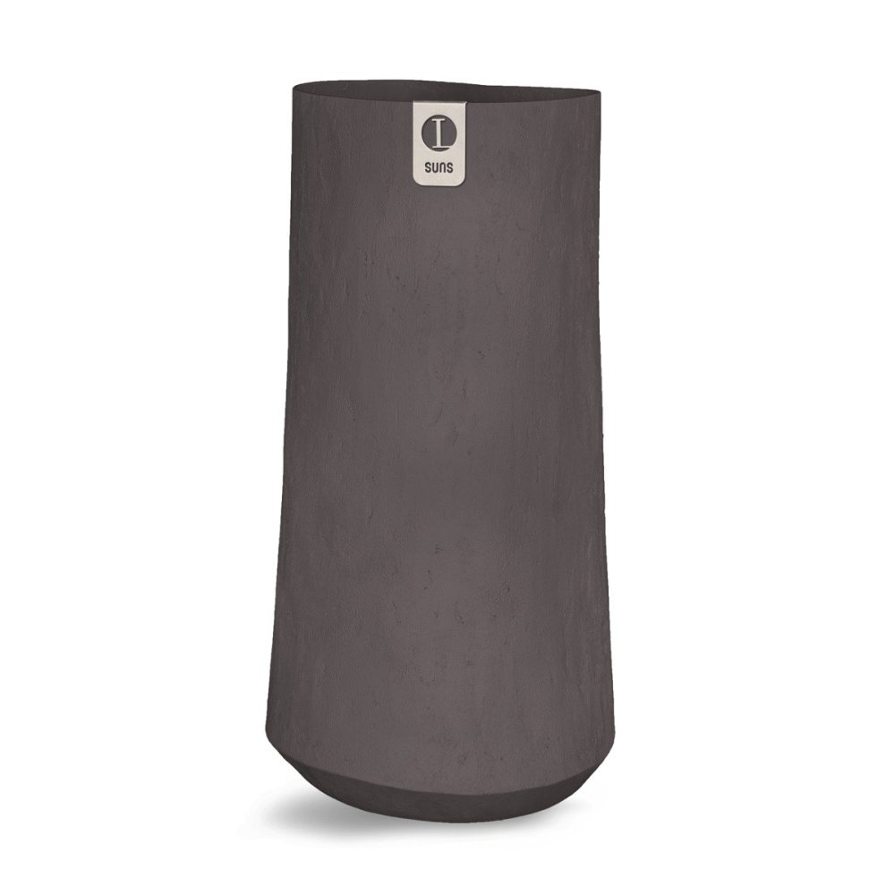 Venkovní květináče - Rondello Vase Ash Brown 42x90cm
