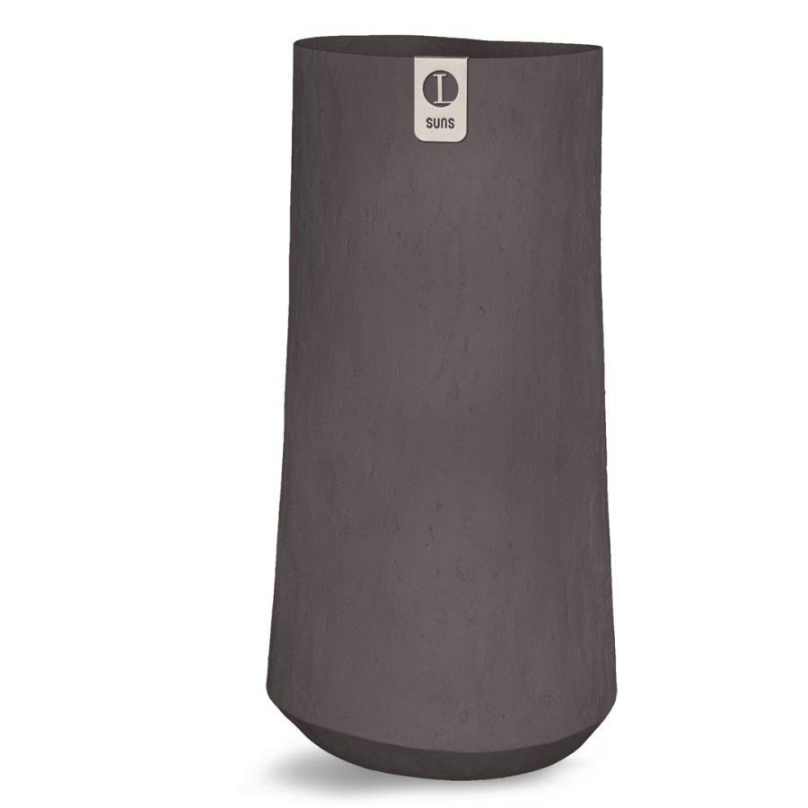 Venkovní květináče - Rondello Vase Ash Brown 55x110cm