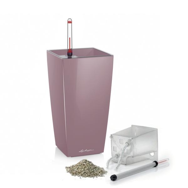 Lechuza květináče - Lechuza Maxi Cubico Violet komplet