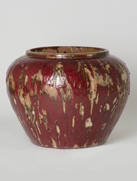 Keramické květináče - Mystic Ocean Atlantis Red 76x60cm