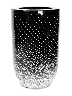 Luxusní květináče - Eggmosaic Couple Snow 20x32cm