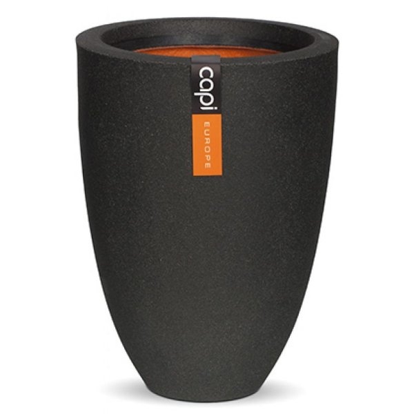 Venkovní květináče - Capi Tutch Elegant Black 36x47cm