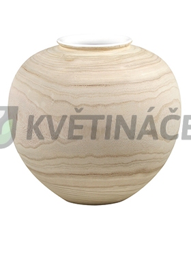 Luxusní květináče - Váza Woody Vase Natural 31x29cm