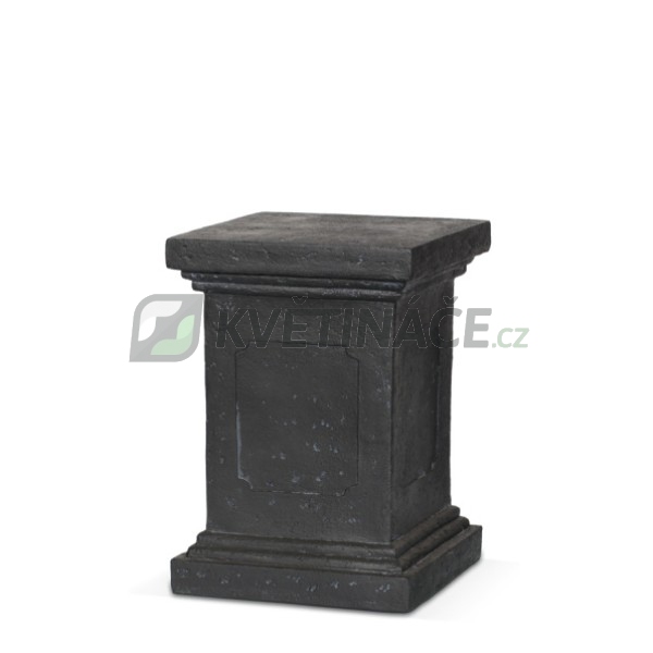 Venkovní květináče - Capi Classic podstavec black 40x40x51cm