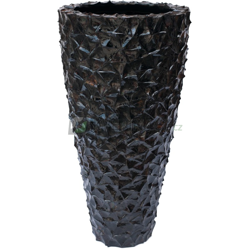 Luxusní květináče - Shell Black Partner 70x140cm
