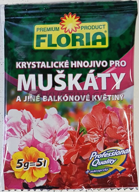 Doplňky - Kristalon na muškáty 5g