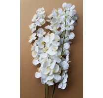 Umělá Orchidej bílá 130cm