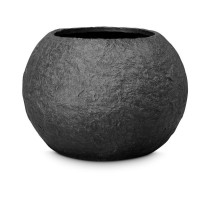 Rocky bowl granite black 60x43cm