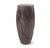 River Vase Antik Bronze 45x100cm