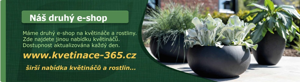 Nový e-shop-www.kvetinace-365.cz - Květináče.cz